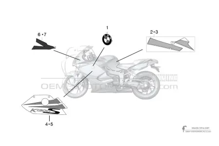 BMW K1300S 2009 - Nero