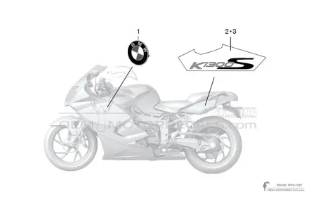 BMW K1300S 2012 - Argento