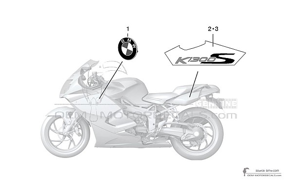 BMW K1300S 2010 - Gray