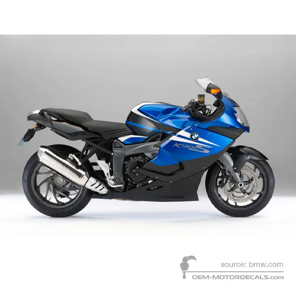 BMW K1300S 2011 - Azul - Lupin-blau / Alpin-weiss / Saphir-schwarz