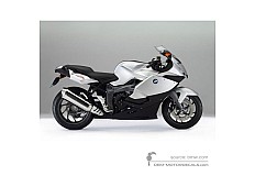 Naklejki do BMW K1300S 2013 - Srebrny • BMW Naklejki OEM