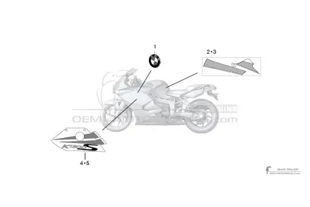 BMW K1300S 2011 - Blu