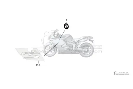 BMW K1300S 2012 - Bianco