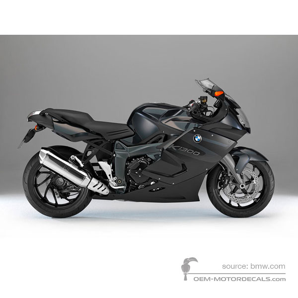 Decals for BMW K1300S 2015 - Black • BMW OEM Decals