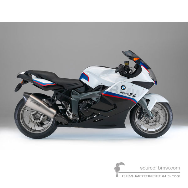 Adesivi per BMW K1300S 2015 - Bianco • BMW Adesivi OEM