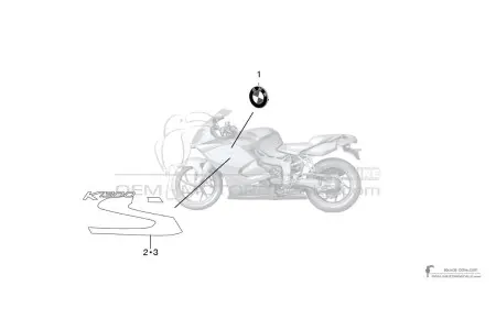 BMW K1300S 2014 - Nero