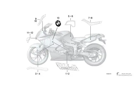 BMW K1300S 2015 - Blanco