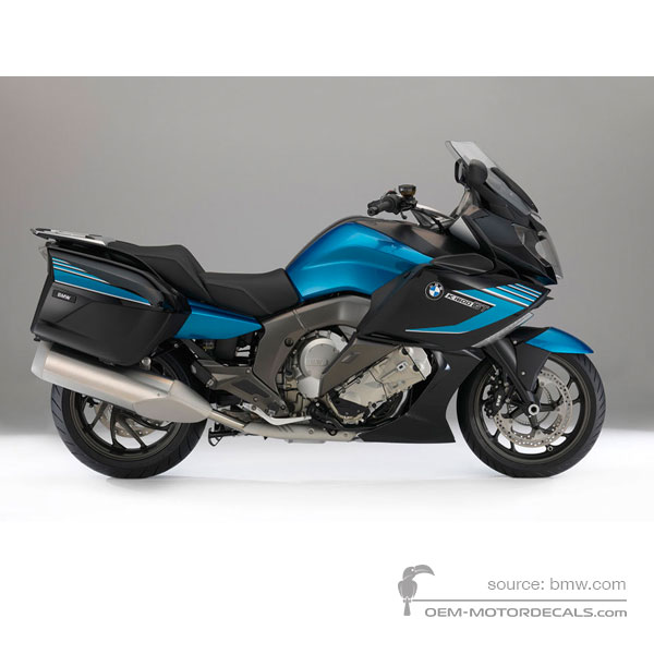 Aufkleber für BMW K1600GT 2015 - Blau • BMW OEM-Aufkleber