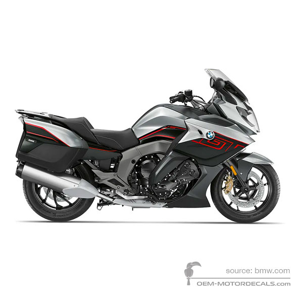 Decals for BMW K1600GT 2019 - Silver • BMW OEM Decals