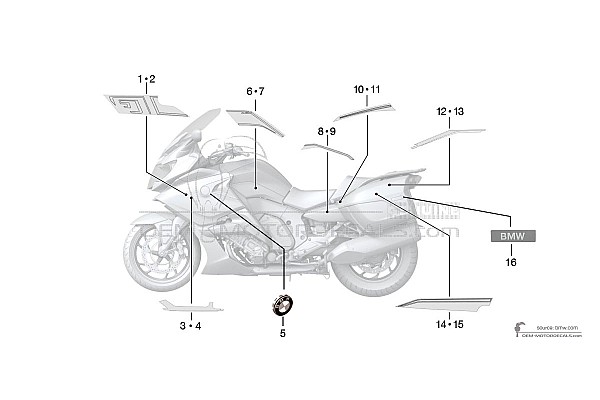 BMW K1600GT 2020 - Silver