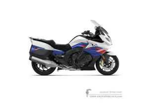 Decals for BMW K1600GT 2022 - White • BMW OEM Decals