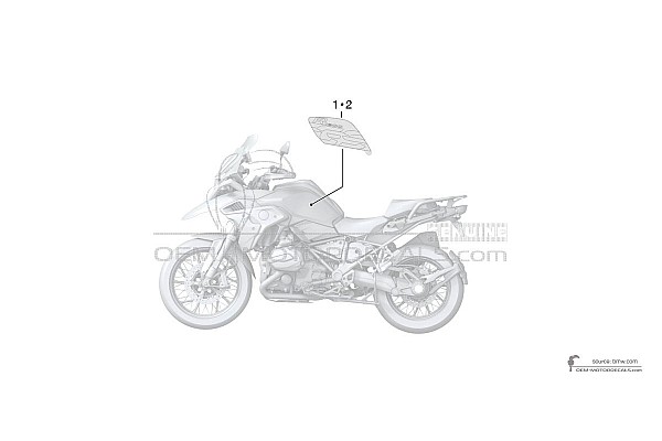 BMW R1200GS 2017 - Niebieski