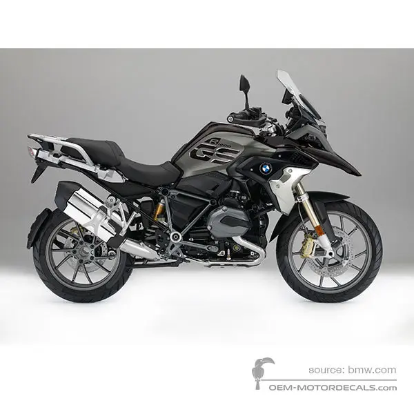 BMW R1200GS 2017 - Nero - Black Storm Metallic (Exclusive Style 2 Q862A)
