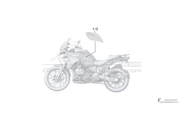 BMW R1200GS 2018 - Blu