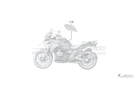 BMW R1200GS 2018 - Schwarz