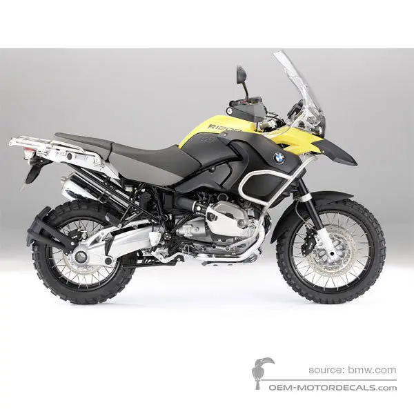 BMW R1200GS Adventure 2011 - Amarillo - Bright-yellow metallic