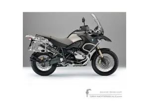 Adesivi per BMW R1200GS Adventure 2012 - Nero • BMW Adesivi OEM