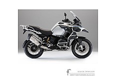 Adesivi per BMW R1200GS Adventure 2013 - Bianco • BMW Adesivi OEM