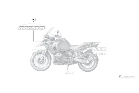 BMW R1200GS Adventure 2016 - Azul