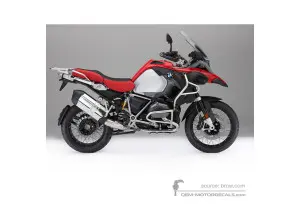 Adesivi per BMW R1200GS Adventure 2017 - Rosso • BMW Adesivi OEM