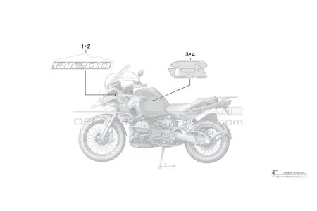 BMW R1200GS Adventure 2018 - Nero