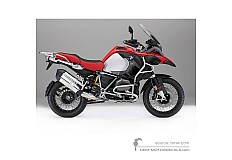 Pegatinas para BMW R1200GS Adventure 2018 - Rojo • BMW Pegatinas OEM