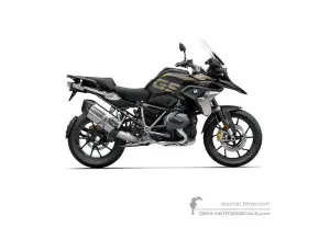 Adesivi per BMW R1250GS 2018 - Nero • BMW Adesivi OEM