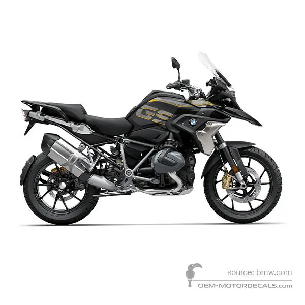 BMW R1250GS 2018 - Zwart - Black Style Exclusive