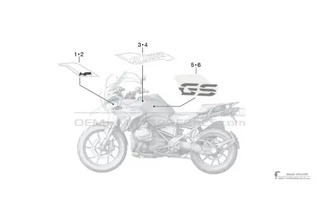 BMW R1250GS 2019 - White