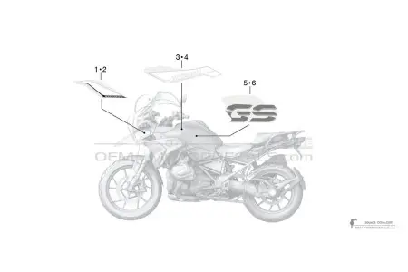 BMW R1250GS 2020 - Negro