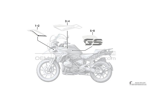 BMW R1250GS 2020 - Negro