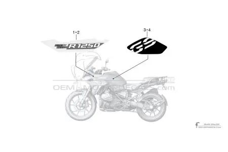 BMW R1250GS 2022 - Nero