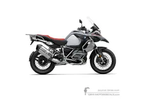 Pegatinas para BMW R1250GS Adventure 2021 - Gris • BMW Pegatinas OEM