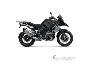 Pegatinas para BMW R1250GS Adventure 2021 - Negro • BMW Pegatinas OEM