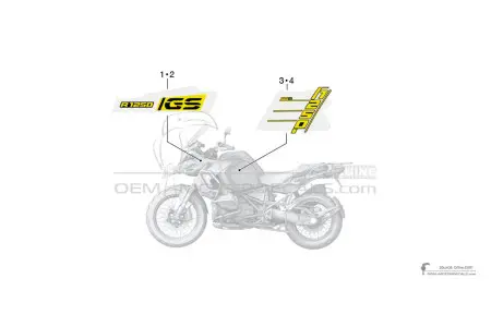 BMW R1250GS Adventure 2021 - Amarillo