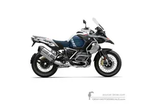 Pegatinas para BMW R1250GS Adventure 2023 - Azul • BMW Pegatinas OEM