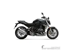 Naklejki do BMW R1250R Triple Black 2025 • BMW Naklejki OEM