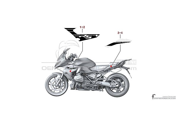 BMW R1250RS 2019 - Jaune