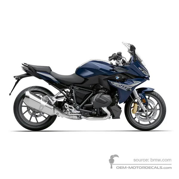BMW R1250RS 2022 - Blue - Imperial Blue Metallic