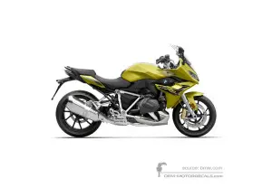 Adesivi per BMW R1250RS 2022 - Giallo • BMW Adesivi OEM