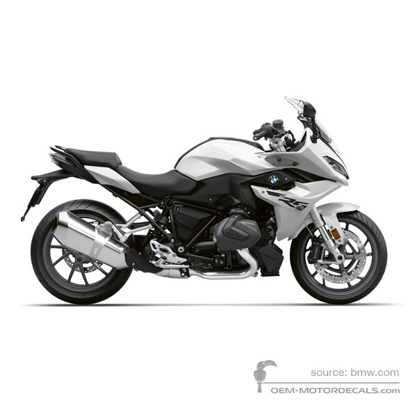 Stickers voor BMW R1250RS 2024 - Wit • BMW OEM Stickers