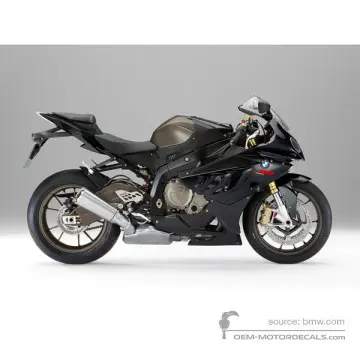 BMW S1000RR 2010 - Gris - Thunder-grey metallic