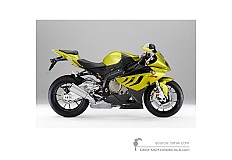 Autocollants pour BMW S1000RR 2010 - Vert • BMW Autocollants OEM