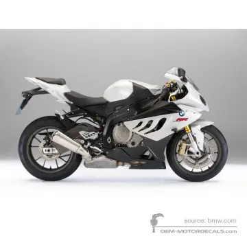 BMW S1000RR 2011 - Gris - Light-grey metallic