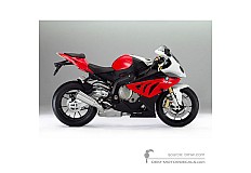 Decals for BMW S1000RR 2012 - Red • BMW OEM Decals