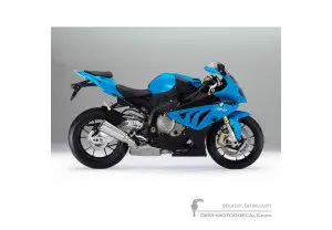 Pegatinas para BMW S1000RR 2012 - Azul • BMW Pegatinas OEM