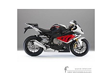 Naklejki do BMW S1000RR 2014 - Czarny • BMW Naklejki OEM