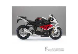 Pegatinas para BMW S1000RR 2014 - Negro • BMW Pegatinas OEM