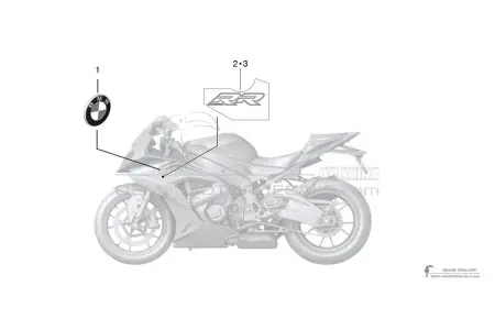 BMW S1000RR 2012 - Rojo