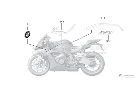 BMW S1000RR 2014 - Negro